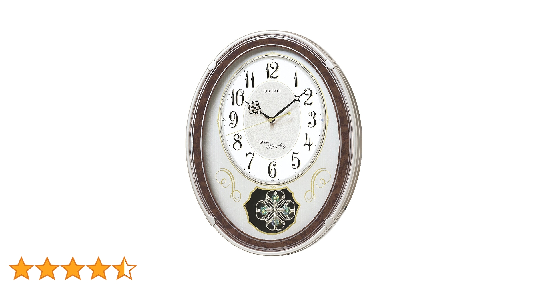 新品 未使用 SEIKO 電波時計 AM259B 壁掛け時計 からくり時計 AM259B | セイコー クロックオンラインストア